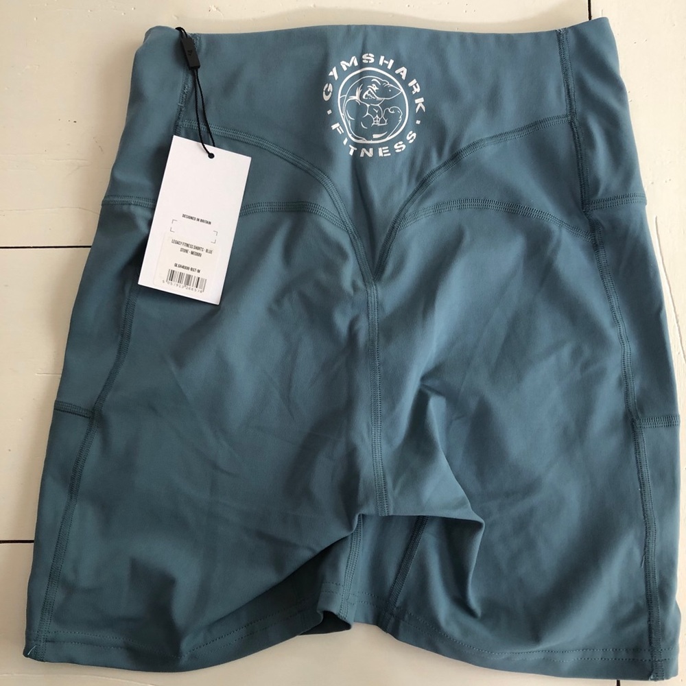 Gymshark Legacy Blue Stone Shorts